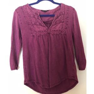 Lucky Brand 3/4 Sleeve Size S